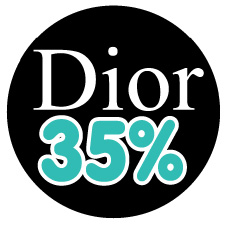 Christian Dior Ŵ 35%