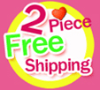 2 peices free shipping